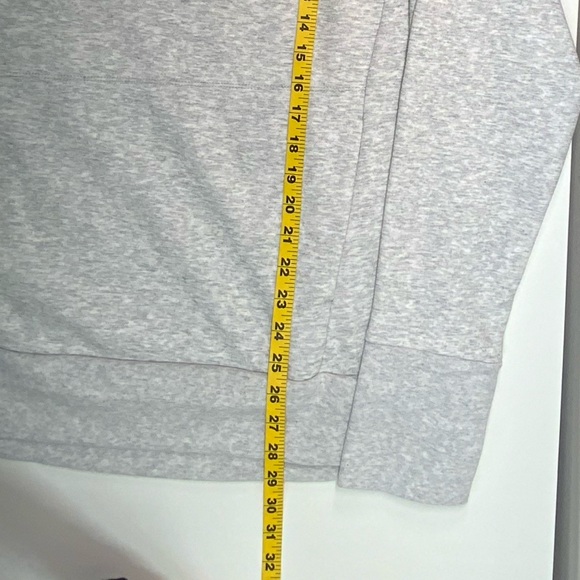 NWT | Fabletics | Zaylee Funnel Neck Tunic | Light Grey | Large - Picture 14 of 15